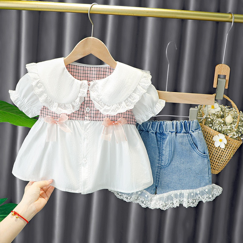 Conjunto Verão Infantil Vintage